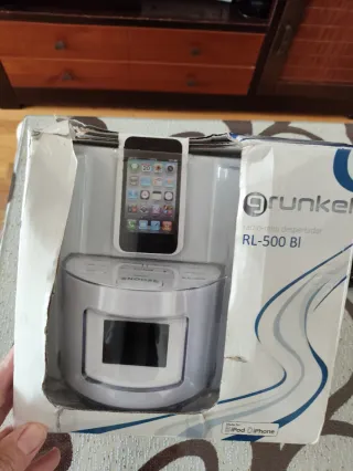 Reloj Despertador Grunkel RL-500 BI iPod/iPhone