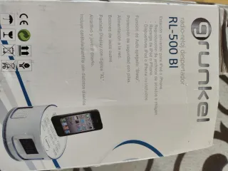 Reloj Despertador Grunkel RL-500 BI iPod/iPhone