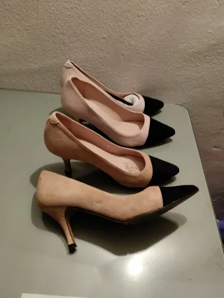 Lote 2 Zapatos de tacón talla 37