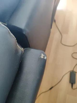 Sofá modular extensible de piel