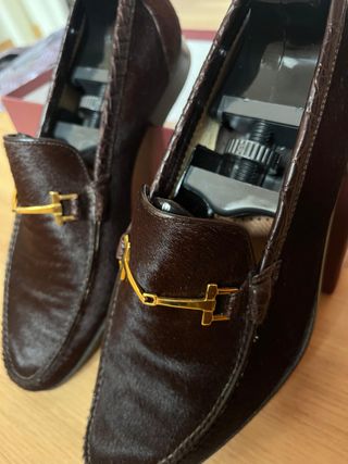 Mocasines Werner Scherer Piel de Potro y Cocodrilo