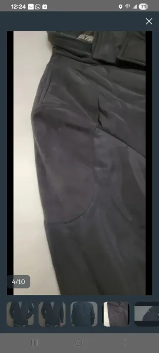 Chaqueta acolchada Matchless negra