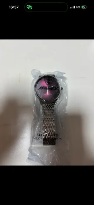 Reloj Poedagar Elegante Rosa y Plateado