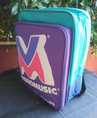Zainetto Videomusic Philips Vintage Anni 80