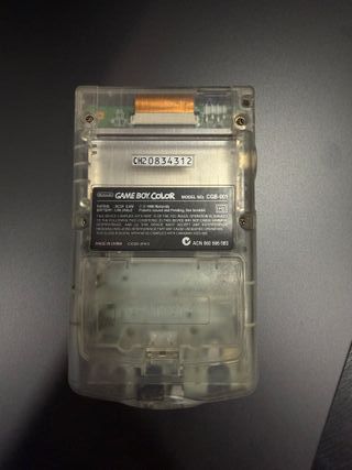 Game Boy Color Transparente Nintendo Original