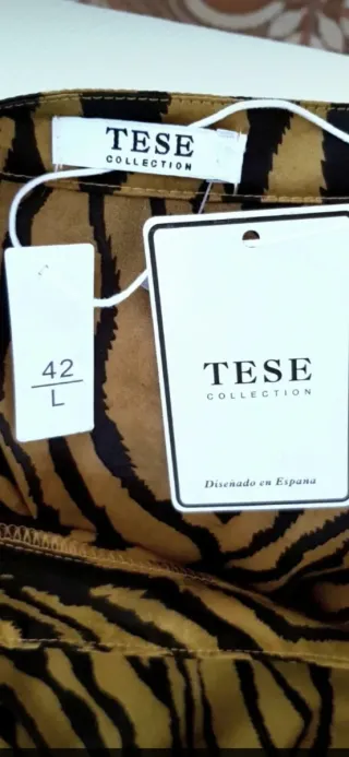 Vestido largo estampado cebra estilo boho