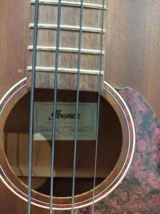Bajo Acústico Ibanez Marrón