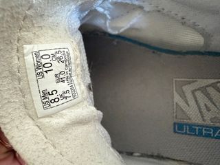 Zapatillas Vans Beige y Blancas