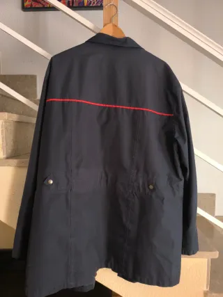 Chaqueta Cortavientos/Gabardina Negro.