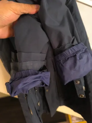 Chaqueta Cortavientos/Gabardina Negro.