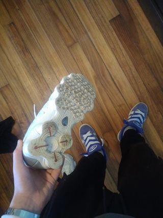 Zapatillas Nike Shox Tl blancas