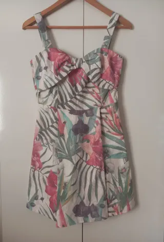 Vestido con estampado floral Cayro
