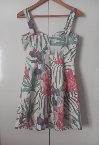Vestido con estampado floral Cayro