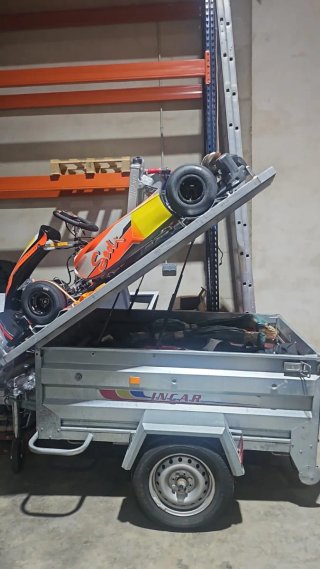 Kart Sodi super x30 175cc y carro + repuesto