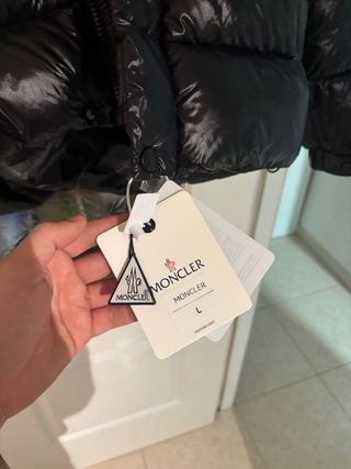 Plumífero Moncler Negro Talla L