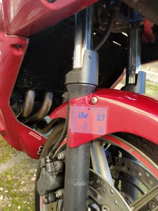 Honda CBF600S Roja Touring 2009