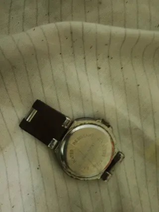 Reloj Bvlgari Esfera Dorada Correa Marrón