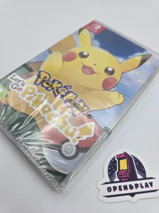 Pokémon Let's Go Pikachu Precintado