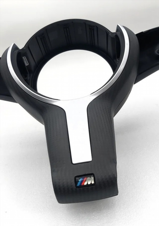 EMBELLECEDOR DE VOLANTE EN FIBRA DE CARBONO BMW