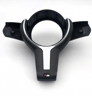 EMBELLECEDOR DE VOLANTE EN FIBRA DE CARBONO BMW