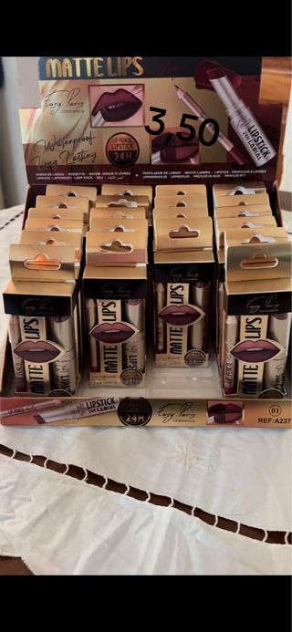 Labial y Lápiz Easy Paris Matte Lips