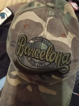 Gorra Camuflaje Barcelona Original