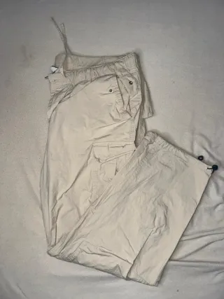 Pantalón cargo beige H&M Regular Fit XXL