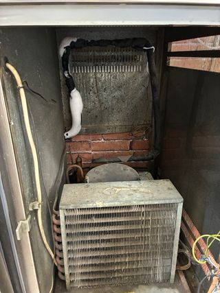 Mesa Fría Acero Inoxidable con Cristal