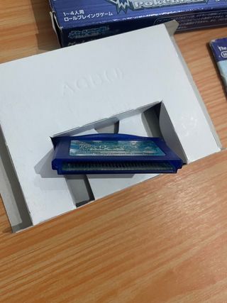 POKEMON ZAFIRO NINTENDO GAME BOY ADVANCE JAP