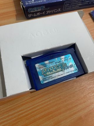 POKEMON ZAFIRO NINTENDO GAME BOY ADVANCE JAP