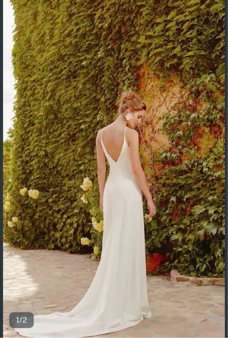 Vestido de Novia Talla 38 Blanco
