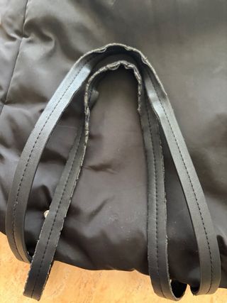 Bolso Stradivarius Negro Usado Asa Defectuosa