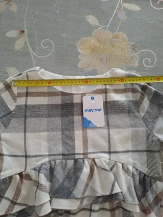 Abito Mayoral a quadri 13/14 anni