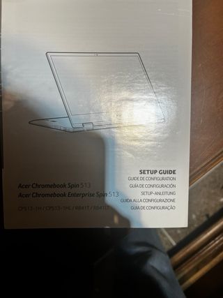 Acer Chromebook Spin 513 Touch Silver