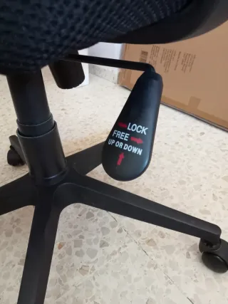 Silla ergonomica con respaldo de malla