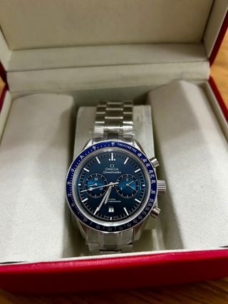 Omega Speedmaster Professional Reloj Azul