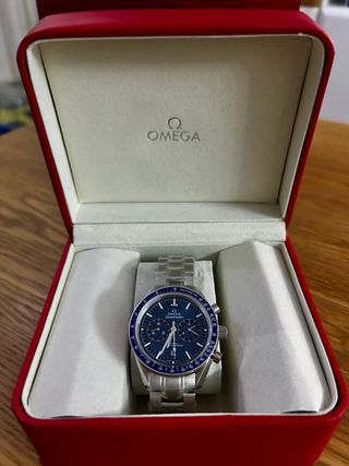 Omega Speedmaster Professional Reloj Azul