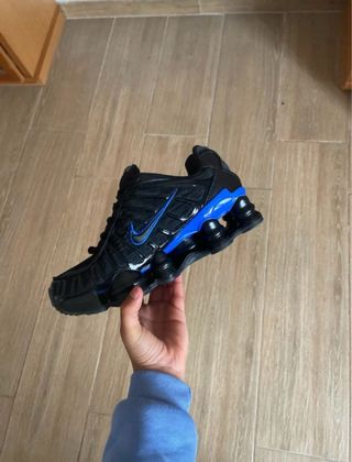 Zapatillas Nike Shox Negro/Azul