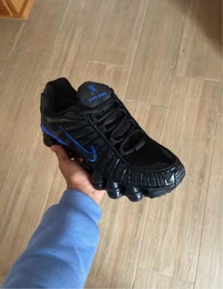 Zapatillas Nike Shox Negro/Azul