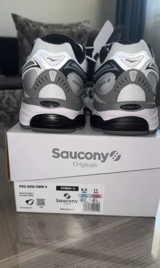 Saucony Omni 9 Gris Blanco