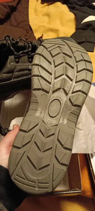 Zapatillas seguridad Black Leather Talla 41