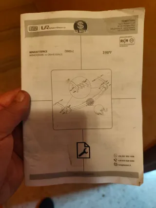 Enganche Remolque Renault Espace