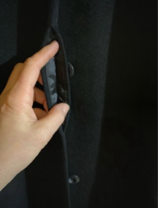 Cappotto donna in cashmere 100% nero