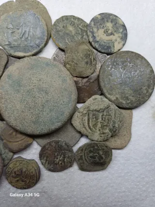 Lote de +20 monedas antiguas todas las época