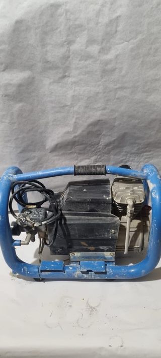 Compresor de aire azul