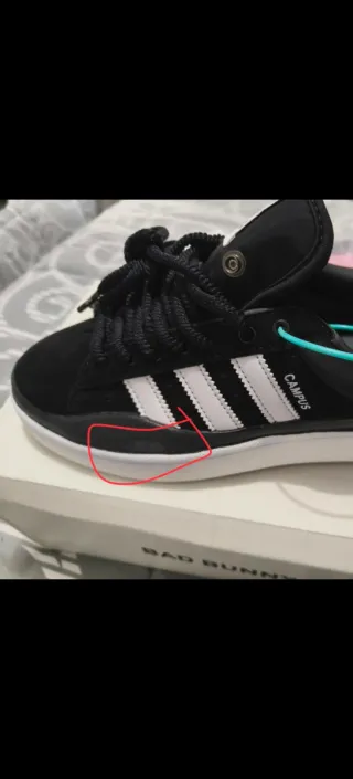 Zapatillas Adidas x Bad Bunny Negras