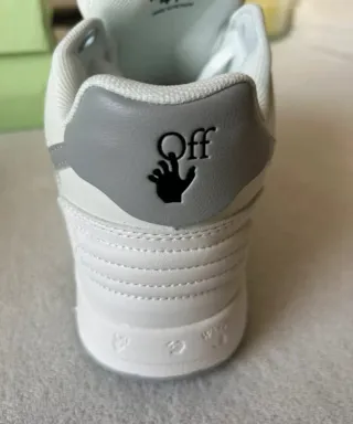 Off-White Out of Office Zapatillas Gris/Blanco