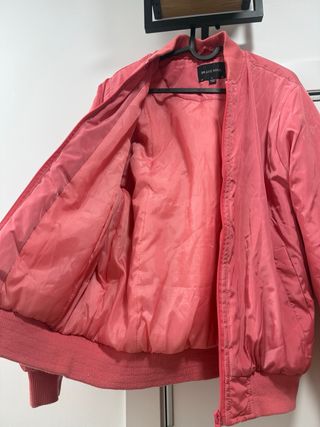 Chaqueta Bomber Rosa Talla M