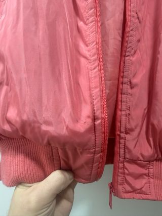 Chaqueta Bomber Rosa Talla M