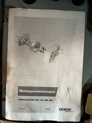 Caja de ruedas Demag DRS 250